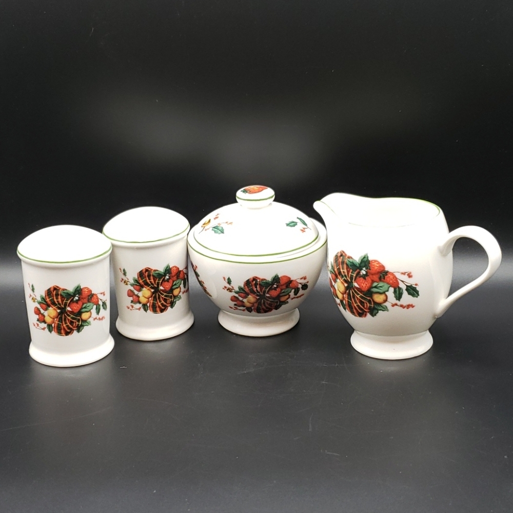William James 5pc holiday condiment set